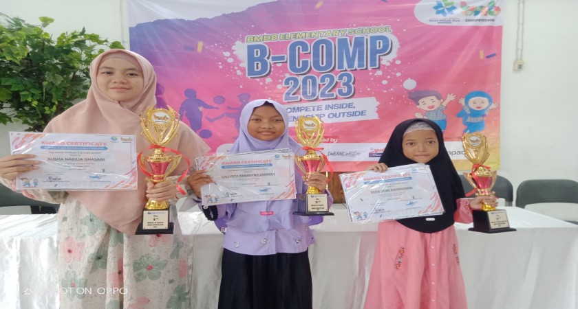 Sukses di Budi Mulya Dua Competition 2023, Siswa MI Mazro'atul Ulum Raih Prestasi Gemilang