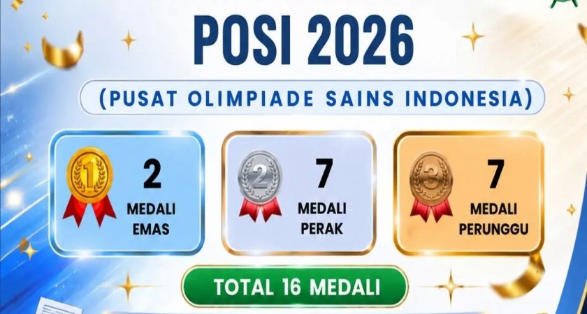 16 Medali dari Satu Ajang, Siswa MI Mazroatul Ulum Tunjukkan Kemampuan Matematika