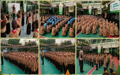 Semarak Hari Pramuka di MI Mazro’atul Ulum: Belajar, Berkarya, dan Tumbuh Bersama