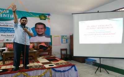 MENDIDIK BUKAN MENDADAK “ Nikmatnya Mendidik Anak Zaman Now”